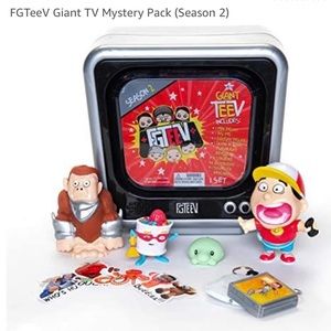 FG TeeV series 2 silver TV mystery pack